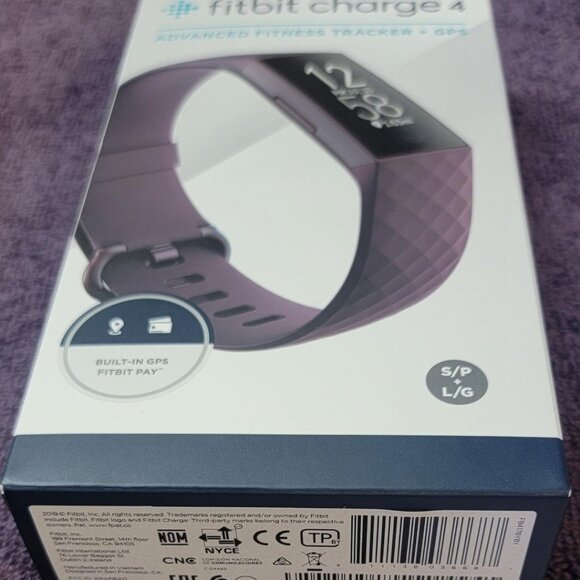 BRAND NEW, IN BOX - Fitbit Charge 4 Advanced Fitness Tracker & GPS in ROSEWOOD - Picture 5 of 6